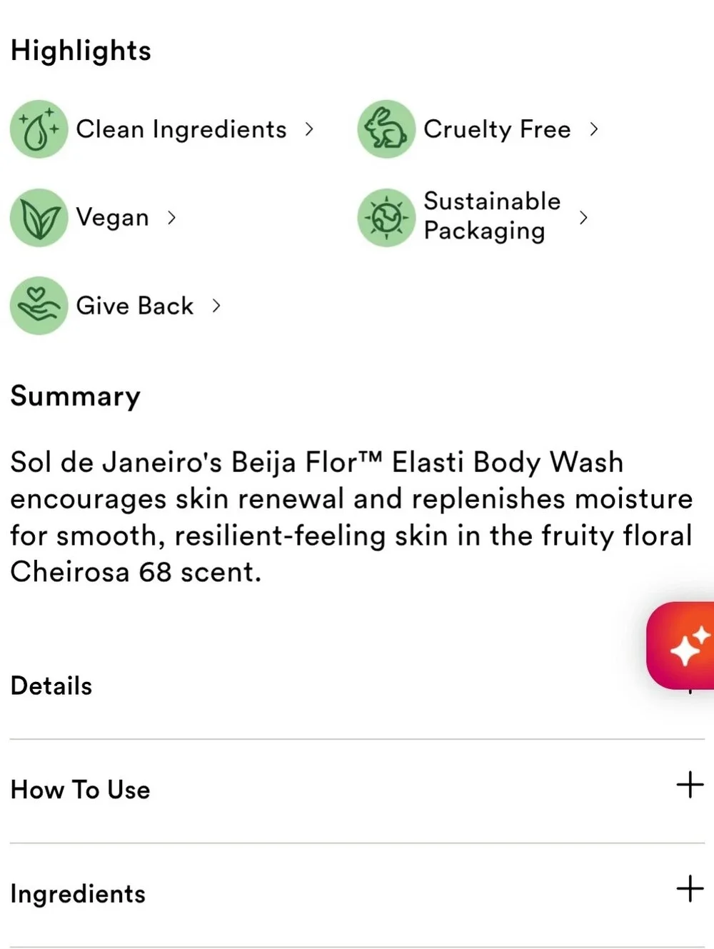 Sol de Janeiro Beija Flor Elasti Body Wash